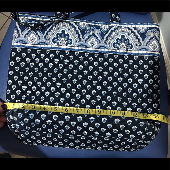 🎉Sale🎉Vera Bradley Nantucket Navy tote bag - Picture 14 of 16